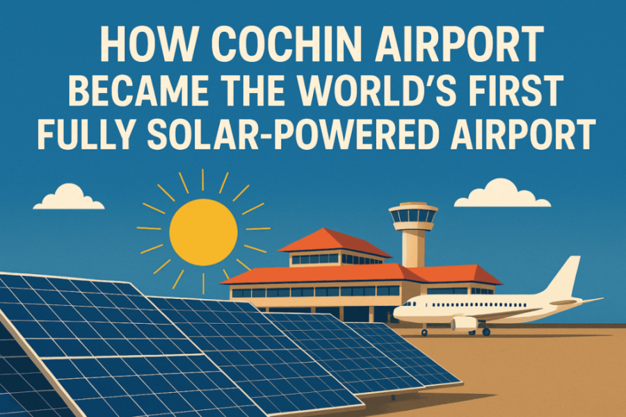 solar powered airport