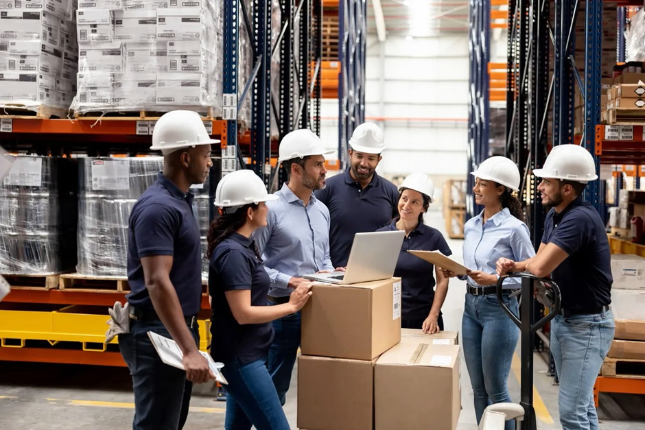 E-commerce warehouse supporting Logistics Careers in Kerala